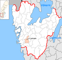 Lerum in Västra Götaland county